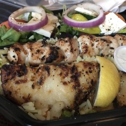 Chicken souvlaki. Chicken souvlaki.