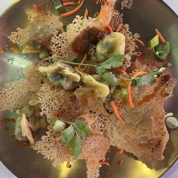 Collagen Dumpling Dynasty - Snowflake collagen shrimp wonton - Chinese Near Me - Phoenix, Arizona