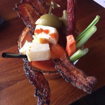 Swift's Attic - Fully Loaded Bloody Mary Bar was legit!! - New American Near Me - Austin, Texas Swift's Attic - Fully Loaded Bloody Mary Bar was legit!! - New American Near Me - Austin, Texas