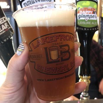 Lakefront Brewery - Tour sampling cup (biodegradable) - Breweries Near Me - Milwaukee, Wisconsin Lakefront Brewery - Tour sampling cup (biodegradable) - Breweries Near Me - Milwaukee, Wisconsin