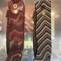 We Be Knives - More Groovy Pro-techs. I bought the one with the zebra stripes