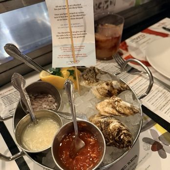 Fishing With Dynamite - Oysters come with freshly grated horseradish - Seafood Near Me - Manhattan Beach, California
