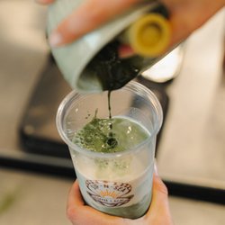 Sip-N-Sea: Coffee + Açaí - Iced Matcha
