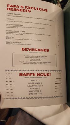Menu photo 5 Papa's Italian Restaurant Prescott, AZ Menu photo 5 Papa's Italian Restaurant Prescott, AZ