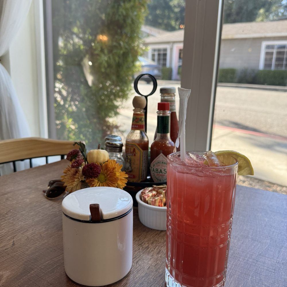 Darla Cafe  - Roseberry lemonade - Asian Fusion Near Me - Saratoga, California