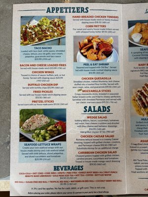 Menu photo 1 LandShark Bar & Grill - Branson Branson, MO