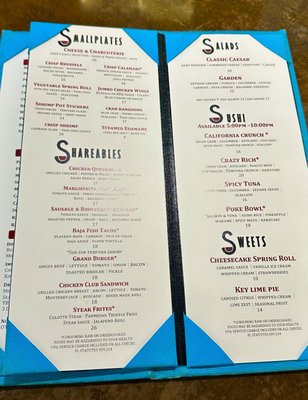 Menu photo 2 Eskpades Clearwater, FL