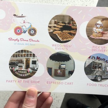 Simply Done Donuts - Services - Food Trucks Near Me - Dunwoody, Georgia Simply Done Donuts - Services - Food Trucks Near Me - Dunwoody, Georgia