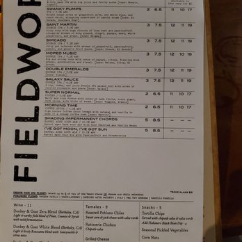Fieldwork - Beer menu - Beer Bar Near Me - San Mateo, California Fieldwork - Beer menu - Beer Bar Near Me - San Mateo, California