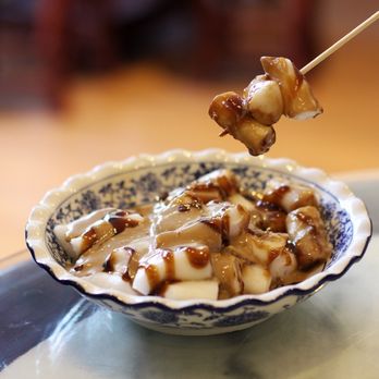 The First Dessert - Rice rolls with peanut sauce - Desserts Near Me - Vancouver, British Columbia The First Dessert - Rice rolls with peanut sauce - Desserts Near Me - Vancouver, British Columbia