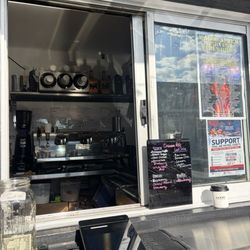 Simply Brew - The order/pickup drive thru window