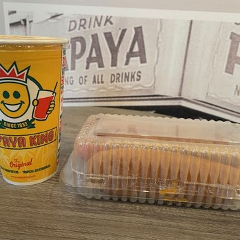 Papaya King - Papaya drink and 2 original hot dogs - Hot Dogs Near Me - New York, New York Papaya King - Papaya drink and 2 original hot dogs - Hot Dogs Near Me - New York, New York