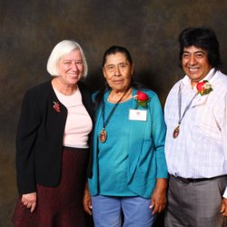 Rosa's Garden and Landscape Service - recognition award in Hayward with the mayor