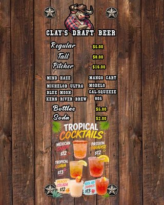 Menu photo 5 Clay's Bar & Grill Bakersfield, CA Menu photo 5 Clay's Bar & Grill Bakersfield, CA