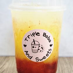 Triple Boba And Sweets - Berry Mango *Special