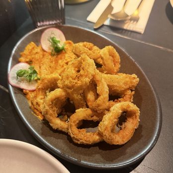 CHADA - Calamari Salted Yolk - Thai Near Me - West Village, New York CHADA - Calamari Salted Yolk - Thai Near Me - West Village, New York
