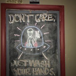 Civil War Cider - Gender neutral bathroom