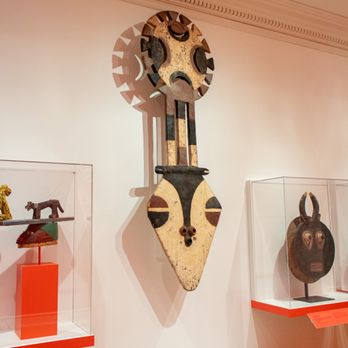 Mint Museum Randolph - Large mask in African Art Gallery - Art Museums Near Me - Charlotte, North Carolina Mint Museum Randolph - Large mask in African Art Gallery - Art Museums Near Me - Charlotte, North Carolina