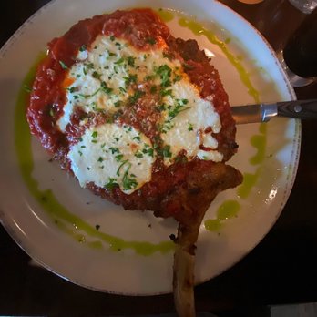 La Mondina - Veal Chop Parmigiana - Italian Near Me - Brielle, New Jersey La Mondina - Veal Chop Parmigiana - Italian Near Me - Brielle, New Jersey
