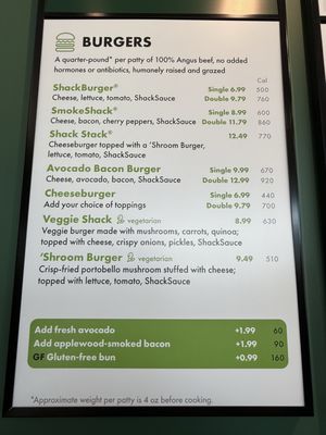 Menu photo 2 Shake Shack Zionsville, IN Menu photo 2 Shake Shack Zionsville, IN
