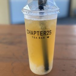 Chapter 25 - Peach Passion Green Tea w/Lychee jelly! It was very refreshing!