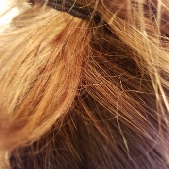 Chaz Dean Studio - Warmth/red laced in blonde balayage after stylist toned. - Hair Salons Near Me - Los Angeles, California