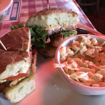 Parkview Nite Club - Salmon club with cold slaw - Pubs Near Me - Cleveland, Ohio Parkview Nite Club - Salmon club with cold slaw - Pubs Near Me - Cleveland, Ohio