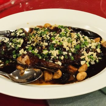Wang Dynasty - Whole fish with garlic! 蒜頭全魚⋯⋯ - Chinese Near Me - Bethesda, Maryland Wang Dynasty - Whole fish with garlic! 蒜頭全魚⋯⋯ - Chinese Near Me - Bethesda, Maryland