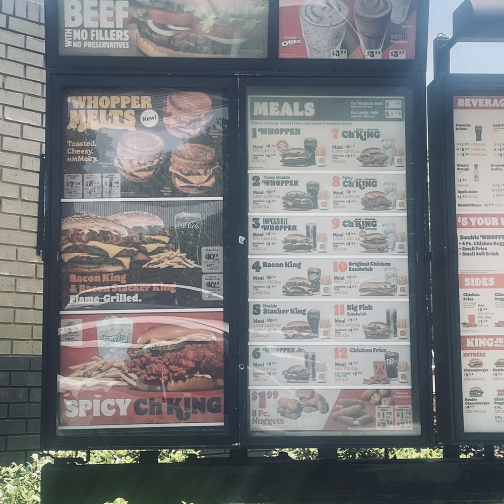 Burger King - Menu - Burgers Near Me - Ruston, Louisiana Burger King - Menu - Burgers Near Me - Ruston, Louisiana