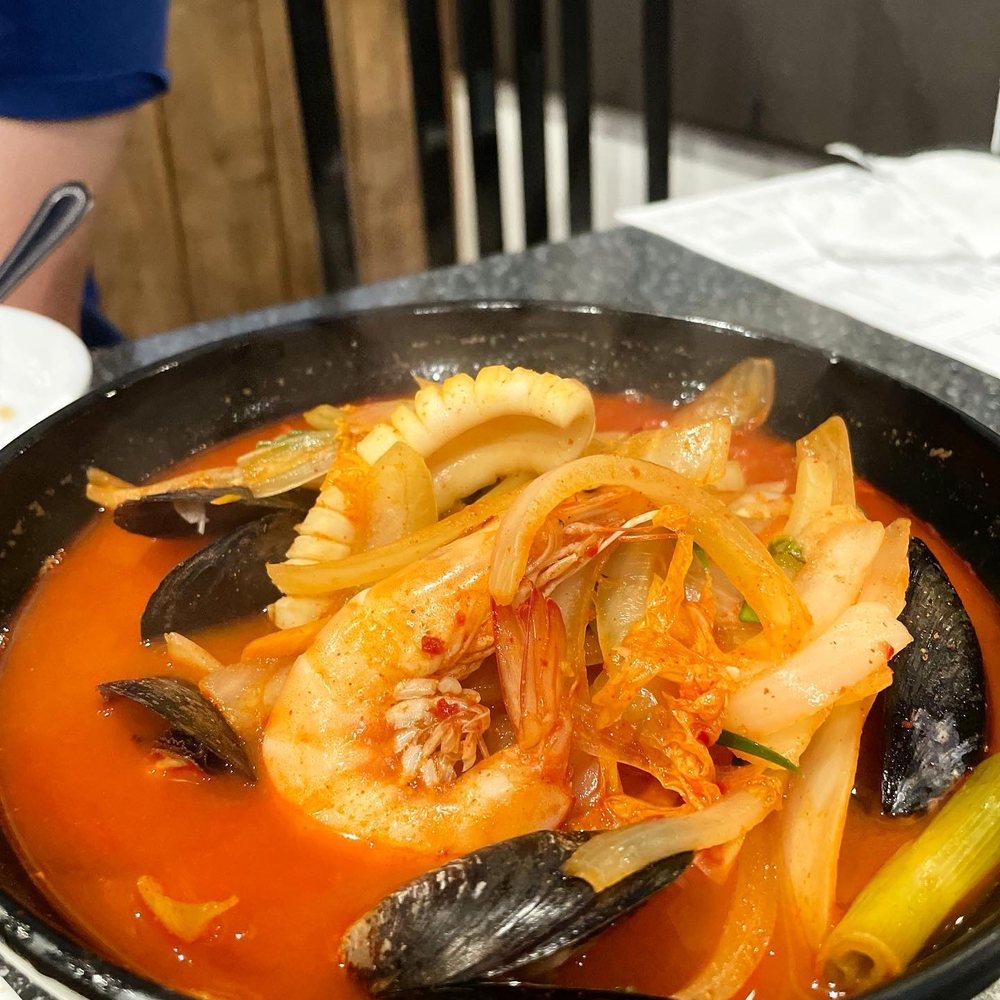 Beijing Sung - Jjampong (spicy seafood soup) - Korean Near Me - Vaughan, Ontario