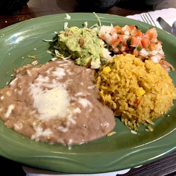Casa Machado - Rice and beans to the fajitas dish - Mexican Near Me - San Diego, California
