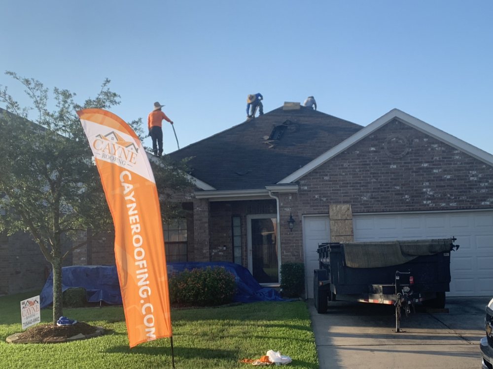 Slide of Cayne Roofing