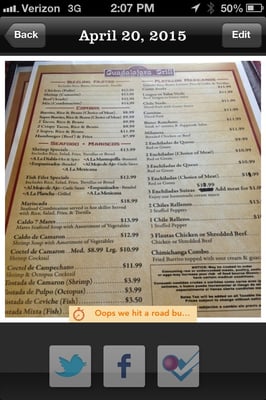 Menu photo 7 Guadalajara Grill Salinas, CA
