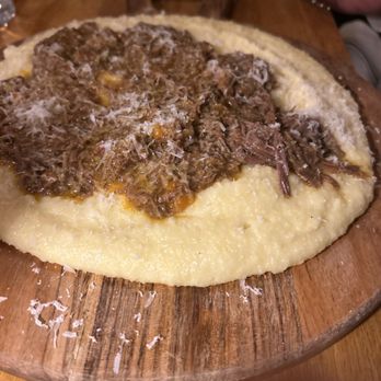 Luigino's Parmigiana - Polenta with short ribs - Salad Near Me - Montclair, New Jersey