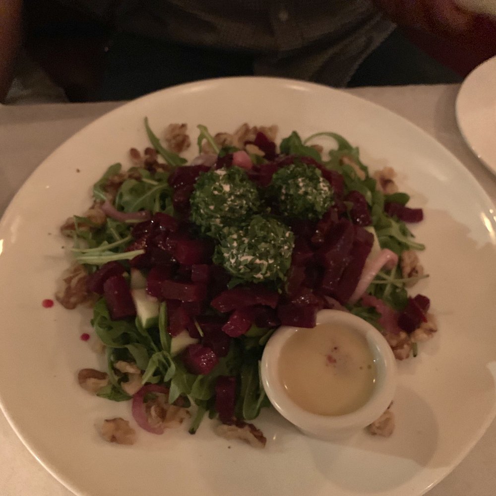 Talia's Steakhouse & Bar - Roasted Beet Salad - Steakhouses Near Me - New York, New York Talia's Steakhouse & Bar - Roasted Beet Salad - Steakhouses Near Me - New York, New York