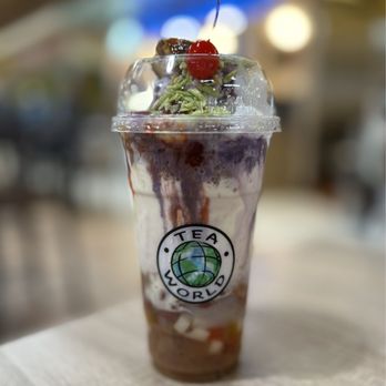 Tea World - Excellent Classic Ube Aluwalu - Bubble Tea Near Me - South San Francisco, California Tea World - Excellent Classic Ube Aluwalu - Bubble Tea Near Me - South San Francisco, California
