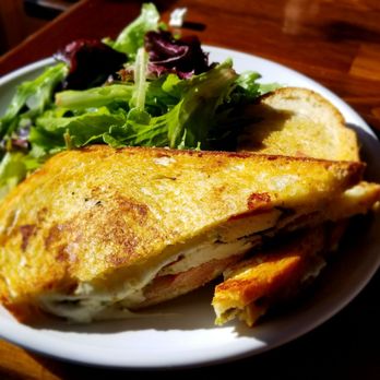 Common Ground Coffee Roasters - Pesto grilled chicken panini. Delicious - Coffee & Tea Near Me - Everett, Massachusetts