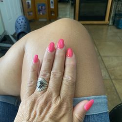 Hollywood Nails - Pink cat's eyes