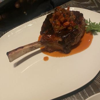 Amalfi - Lamp chop. Spicy and not flavorful. Disappointing. - Italian Near Me - Las Vegas, Nevada