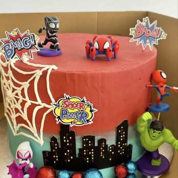 Cupcakes & Company - Spiderman cake - Cupcakes Near Me - San Dimas, California Cupcakes & Company - Spiderman cake - Cupcakes Near Me - San Dimas, California