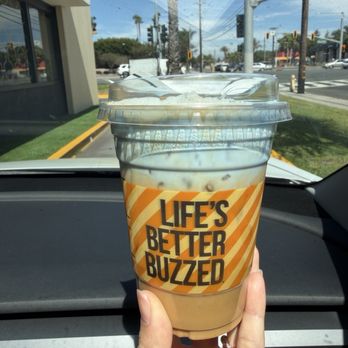 Better Buzz Coffee Stanton - Best drink ever topped with coconut macadamia cream - Coffee & Tea Near Me - Stanton, California Better Buzz Coffee Stanton - Best drink ever topped with coconut macadamia cream - Coffee & Tea Near Me - Stanton, California