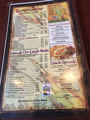 Menu photo 7 Casa De Oro Perry, IA