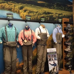 Orvis - Great display to see how the waders will look!  Great fly fishing pic above!