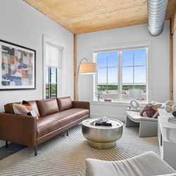Ann Street Lofts - Living Room