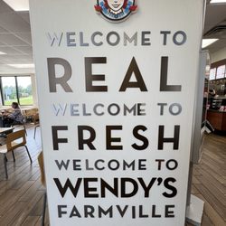 Wendy's - Welcome sign 5/8/25