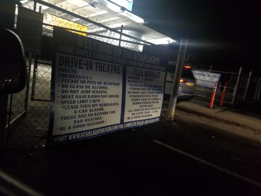 Starlight Drive-In Theatre and Flea Market by null