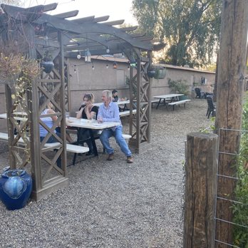 Hops Brewery - One of 3 outdoor dining plus DOG area. - Breweries Near Me - Los Ranchos de Albuquerque, New Mexico