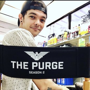 Poliquin Acting Studio - Joseph on set of The Purge - Drama Schools Near Me