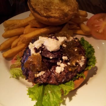 Hard Rock Cafe - This is the Local Lengendary burger, it was amazing! This picture doesn't do it justice, but I highly recommend it! - Bars Near Me - Barcelona, B