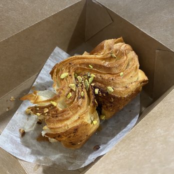 Koffeteria - Pistachio Baklava Croissaint  10/10 - Bakeries Near Me - Houston, Texas